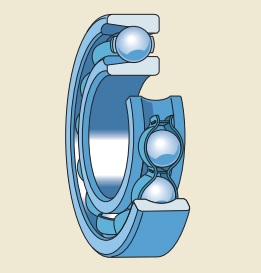 Однорядные радиальные шарикоподшипники SKF